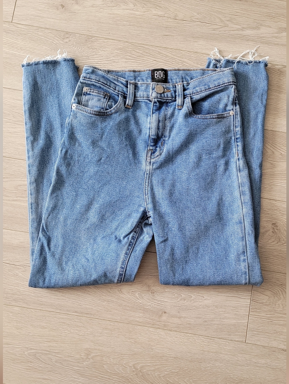 BDG High-Rise Light Blue Denim Jeans